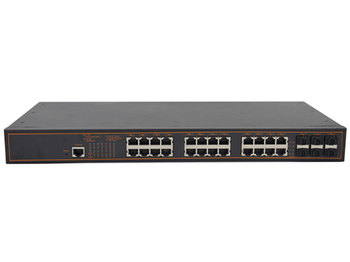 瑶乐最新推出S3126全千兆工业以太网交换机